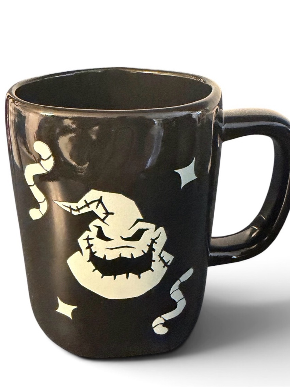 Disney Rae Dunn The Nightmare Before Christmas Oogie Boogie Glow In The Dark Mug
